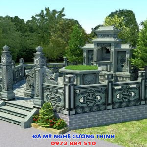 Khu lăng mộ đá xanh rêu