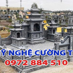 Alternative view of Khuôn viên khu lăng đá xanh đen